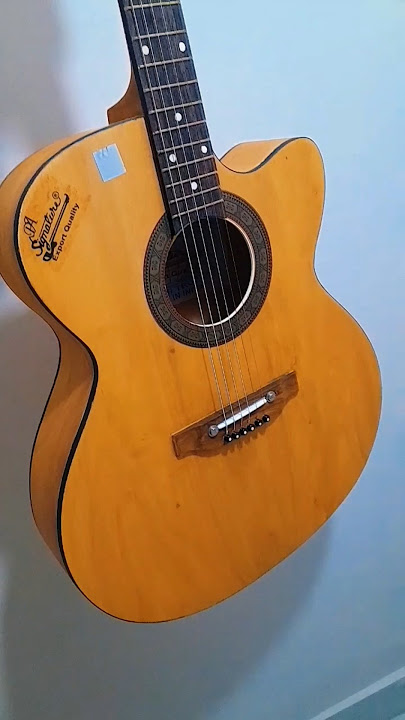 Signature 265 Natural Colour #guitarbari #guitarpricebangladesh #signaturguitar #guitar #acoustic