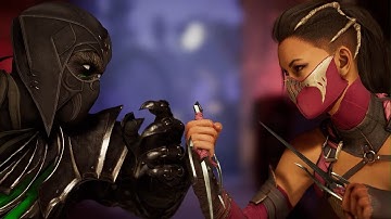 Mortal Kombat 1 - Noob Saibot vs Mileena | All Intro/Interaction Dialogues