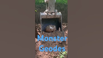 2 ginormous fabulous Keokuk geode site finds 8ft apart