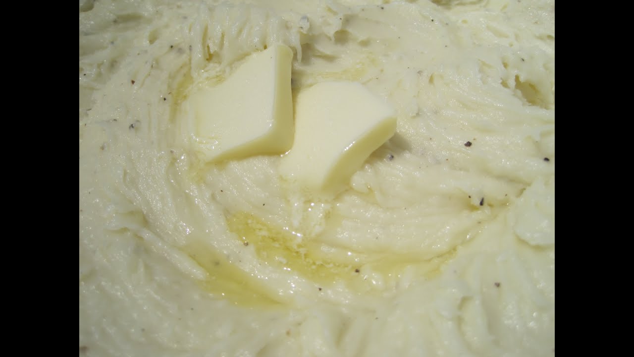 MASHED POTATOES Recipe - How to make creamy buttery MASHED POTATOES ...