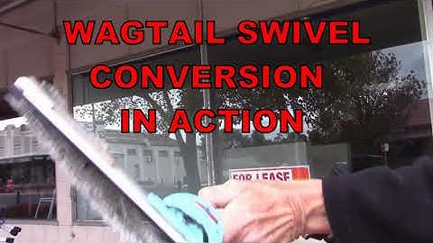✅ WAGTAIL SQUEEGEE SWIVEL CONVERSION IN ACTION (CC)
