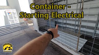 Starting Electrical in BITCOIN Container