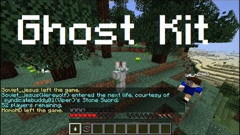 GHOST KIT Review [Hunger Games Minecraft]