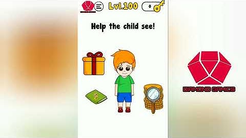 Trick me Level 100 help the child see