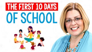 My First 10 Days of School Tips and Lesson Plans for Your Preschool Classroom [ + FREE Lesson Plan]