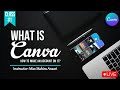 What is Canva? | How to use Canva? Canva Tutorial in Urdu / Hindi | Class 1 Introduction Live