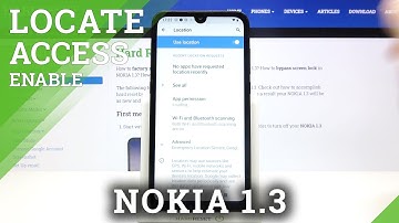 How to Turn Off Device Location in NOKIA 1.3 – Disable Location