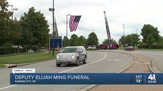 KSHB's Caroline Hogan reports from procession area