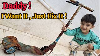 Old Rusty Scooter Restoration | With Suprise Ending