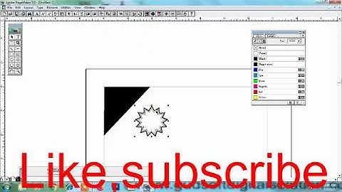 Adobe Page Maker 7. 0 Corner Design