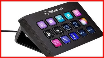 Great product -  Elgato Stream Deck MK.2 – Studio Controller, 15 macro keys, trigger actions in apps