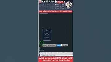 Scaling Reference Command I Autocad Tutorials I #autocad #cad #shorts  #circlecommandinautocad
