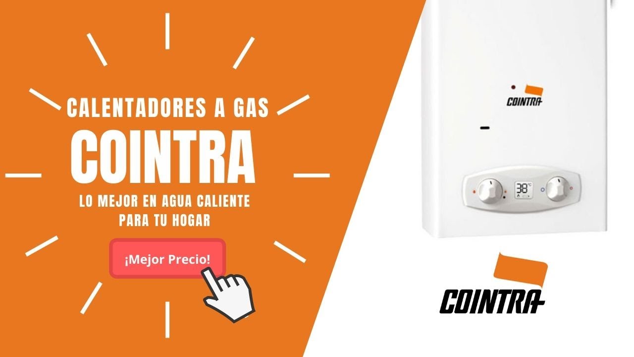 Calentador de gas COINTRA CPE T 11L natural