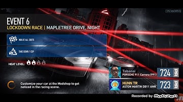 NFS NO LIMITS | UNDER COVER | ASTON MARTIN DB11 AMR | Day 7 - ESCAPE | Event 6 - LOCKDOWN RACE