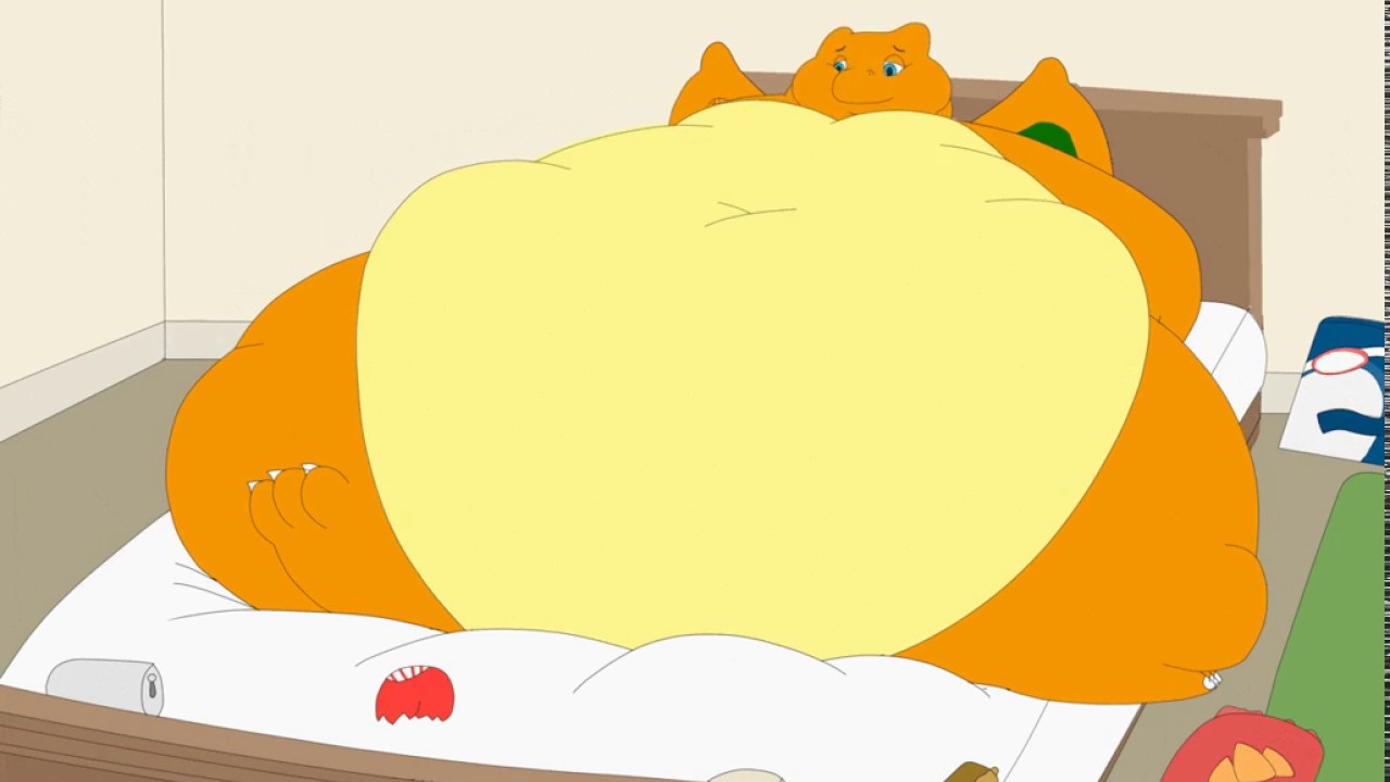 Fattydragonite, weight gain, wg, animation, fat, fatty, pokemon, animated, ...