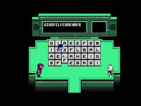 giasfelfebrehber guide / type the weird word puzzle guide | deltarune chapter 2