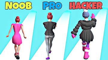 NOOB vs PRO vs HACKER in Weather Run