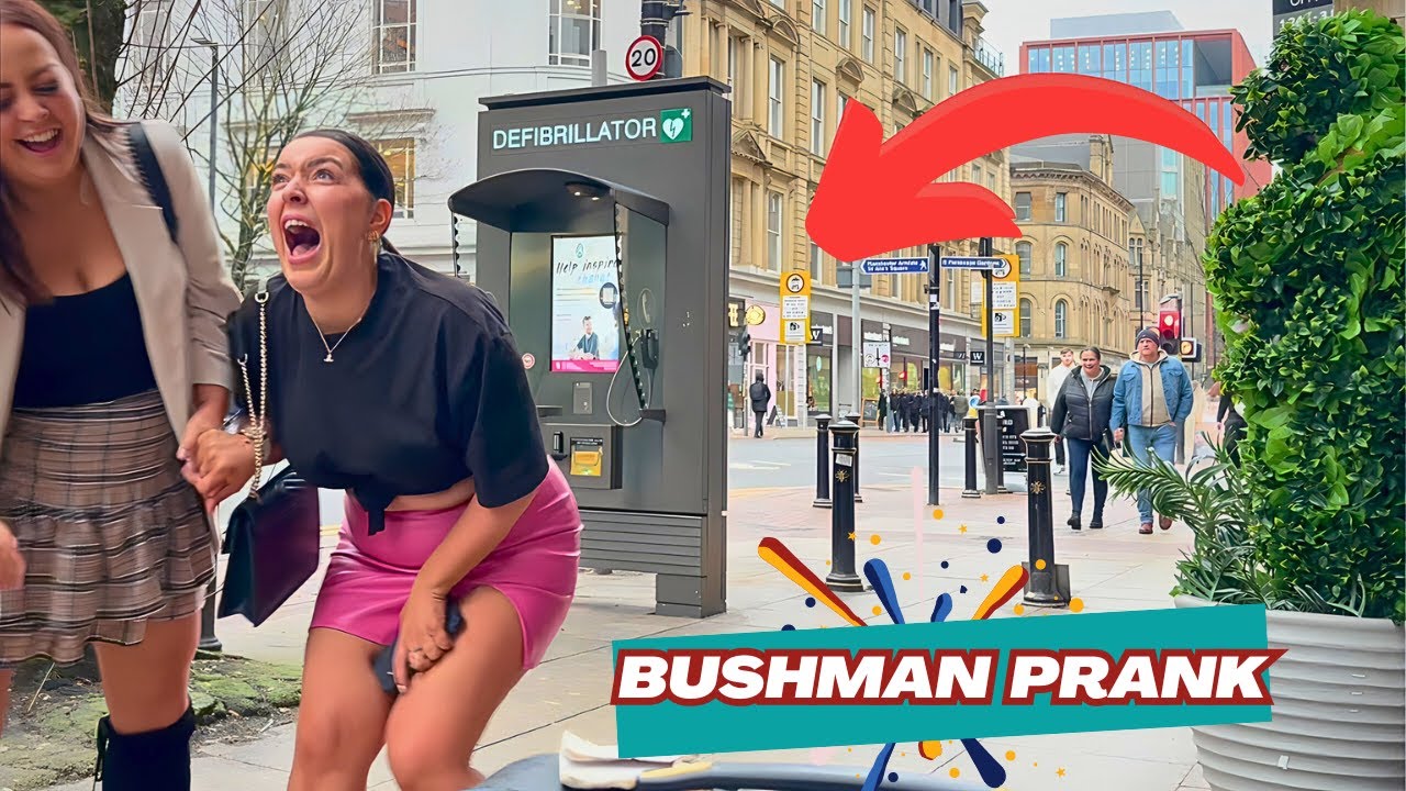 Bushman prank 2024 best reactions 2024 youtube