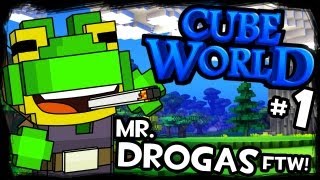 UNA RANA DROGADA EN TIERRAS HOSTILES | Cube World | Ep. 1