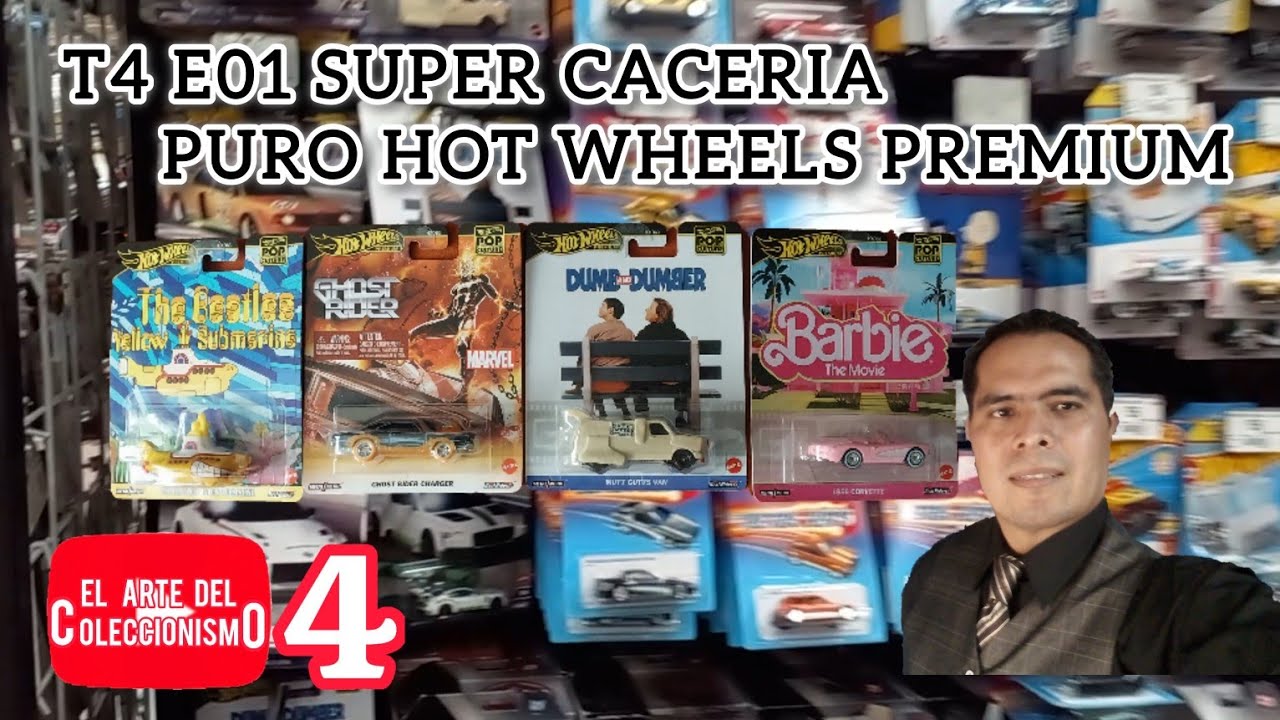 T4 E01 Me Envidiaras Mi Caceria Piezas Premium Barbie,Ghost Riders Silver Series, Ultra Hots Beatles