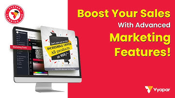 Marketing Tool Of Vyapar App