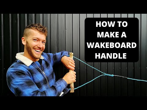 How to make a Wakeboard Handle | AT HOME