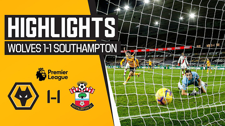 Neto nets for The Wanderers off the bench | Wolves 1-1 Southampton | Highlights