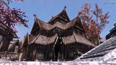 4K Whiterun with parallax textures at 144 FPS