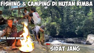 Jelajah Tempat Baru Petualangan Di Hutan Rimba Belantara Sumatera | Fishing Camping Adventure