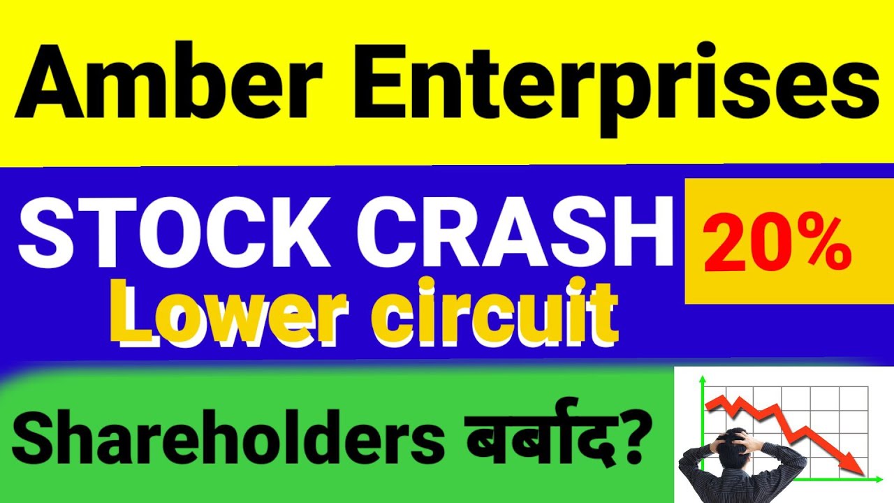Amber Enterprises Stock CRASH क्या थी वजह Shareholders बर्बाद 20% Lower circuit Stock Market Special