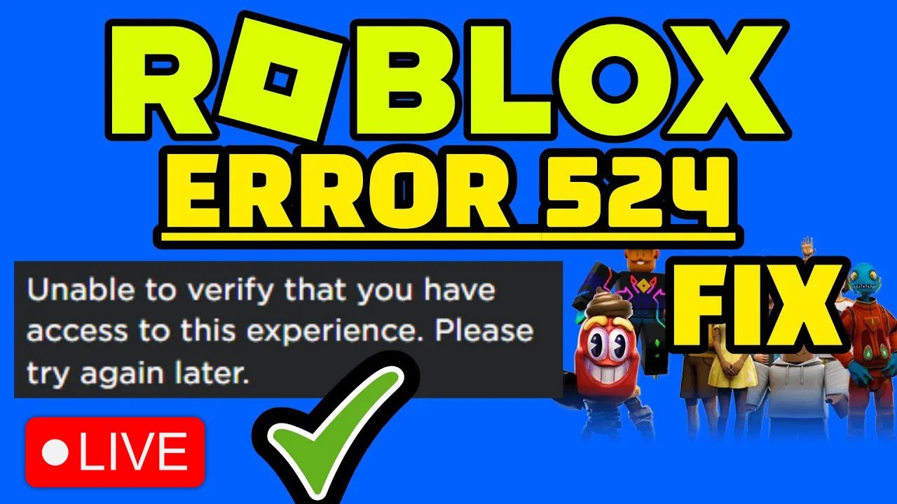 FIX ✓ Roblox An Unknown Error Occurred. Please Try Again? Roblox Down? Fix  Something Went Wrong 2024 - YouTube