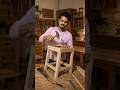 Step-by-Step Woodworking: Ek Majboot Stool Kaise Banayein? 🔨 #trending #shorts #viral #diy #artisan