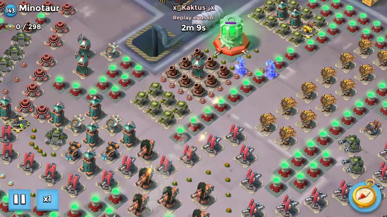Boom Beach Dead End 298 Minotaur AZ Brick Solo (1.838M/819) YouTube