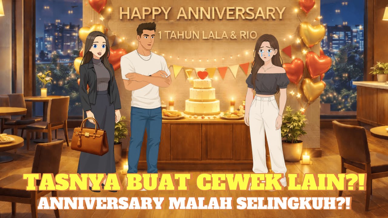 NGUTANG DEMI PACAR, TERNYATA COWOKNYA SELINGKUH! | DRAMA ANIMASI