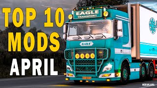 TOP 10 ETS2 MODS - APRIL 2023 | Euro Truck Simulator 2 Mods