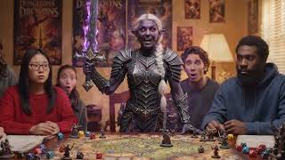 D&D player transformed into a Drow