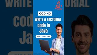 Write Factorial Code in Java #memes #java #factorial #tutorial #coding #developer #funny