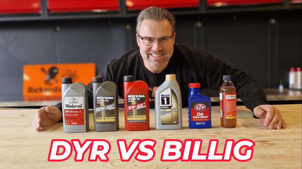 TESTAR MOTOROLJA I EN FRIKTIONSMASKIN - HJÄLPER OLJETILLSATSER ??