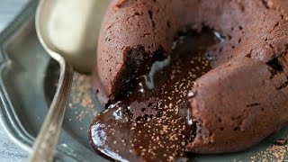 فوندون بالشكلاطة / Lava cake /Molten cake