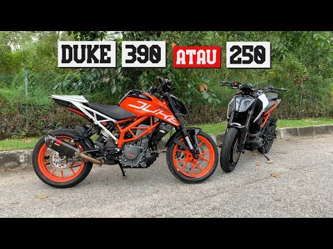 5 PERBEZAAN UTAMA ANTARA DUKE 250 DAN 390