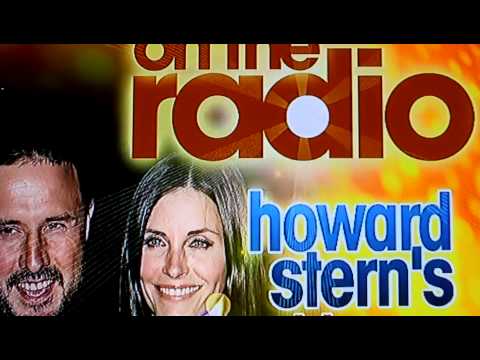 COURTNEY COX on HOWARD STERN April 14th 2011 FUNNY interview