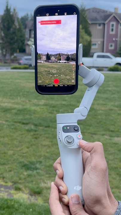 DJI Osmo 7 Smartphone Gimbal Features | Horizontal Vs Vertical Mode , Joystick Features