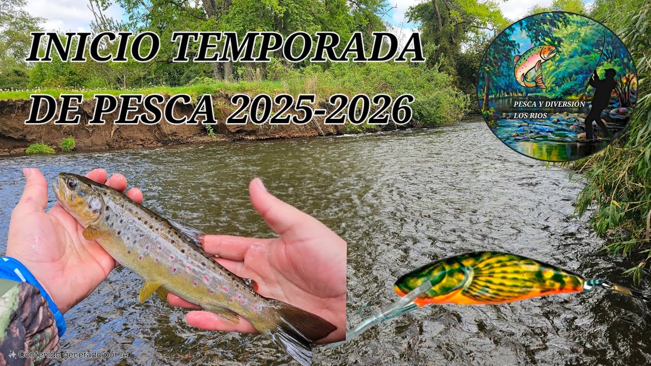 PESCA Y DIVERSIÓN LOS RIOS/ INICIO TEMPORADA DE PESCA 2025-2026🎣🇨🇱
