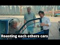 Roasting each others cars in china  jeremy clarkson richard hammond and james may  the grand tour