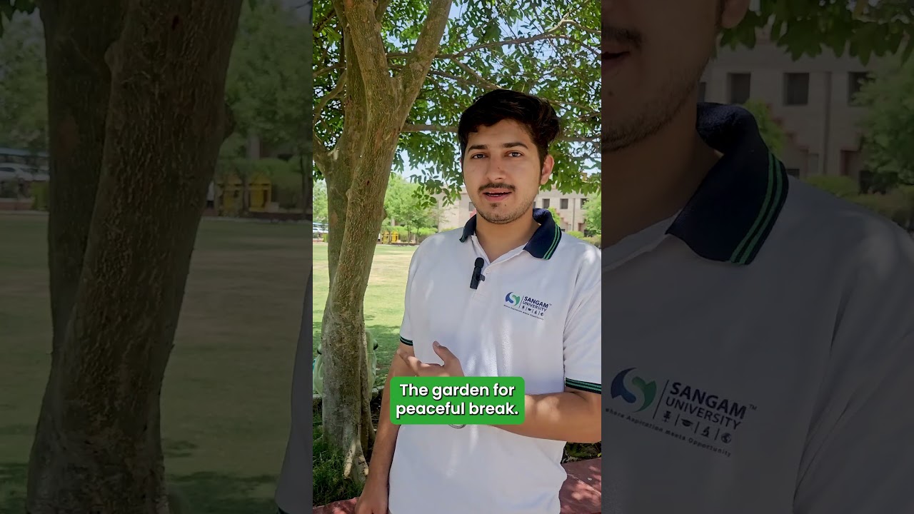 Top Student Hangout Spots at Sangam University | Insta-Worthy Corners!