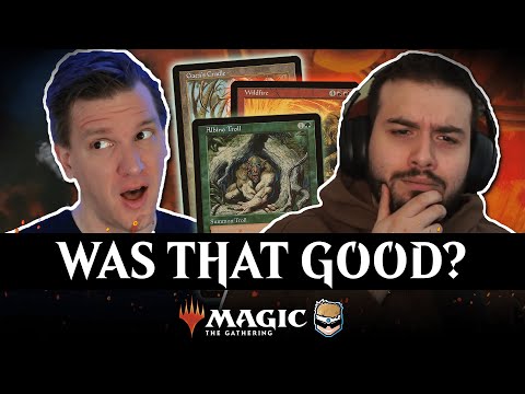 HS player rates pro mtg cards from 1999