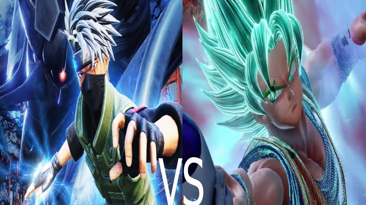 JUMP FORCE Kakashi VS Goku - YouTube