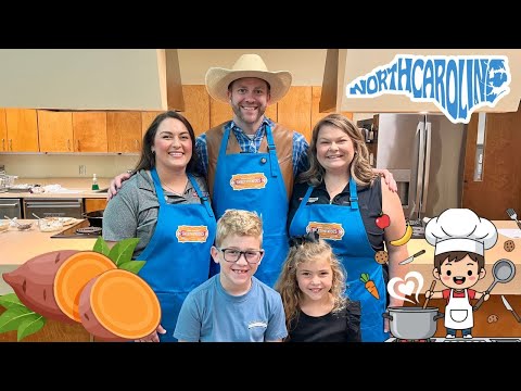 From Farm to Fun! JoCo Grows + Cowboy Jack Cook NC Sweetpotatoes 🤠🌱🍠