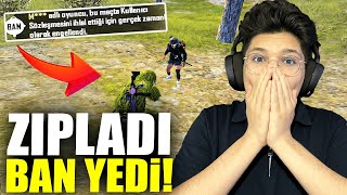 TAKİPÇİM ZIPLADI BAN YEDİ!! - PUBG MOBİLE