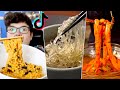 I tested the most viral tiktok noodles cheesy ramen clear noodles thick potato noodle